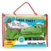 Soft Activity Book - Whose Feet?