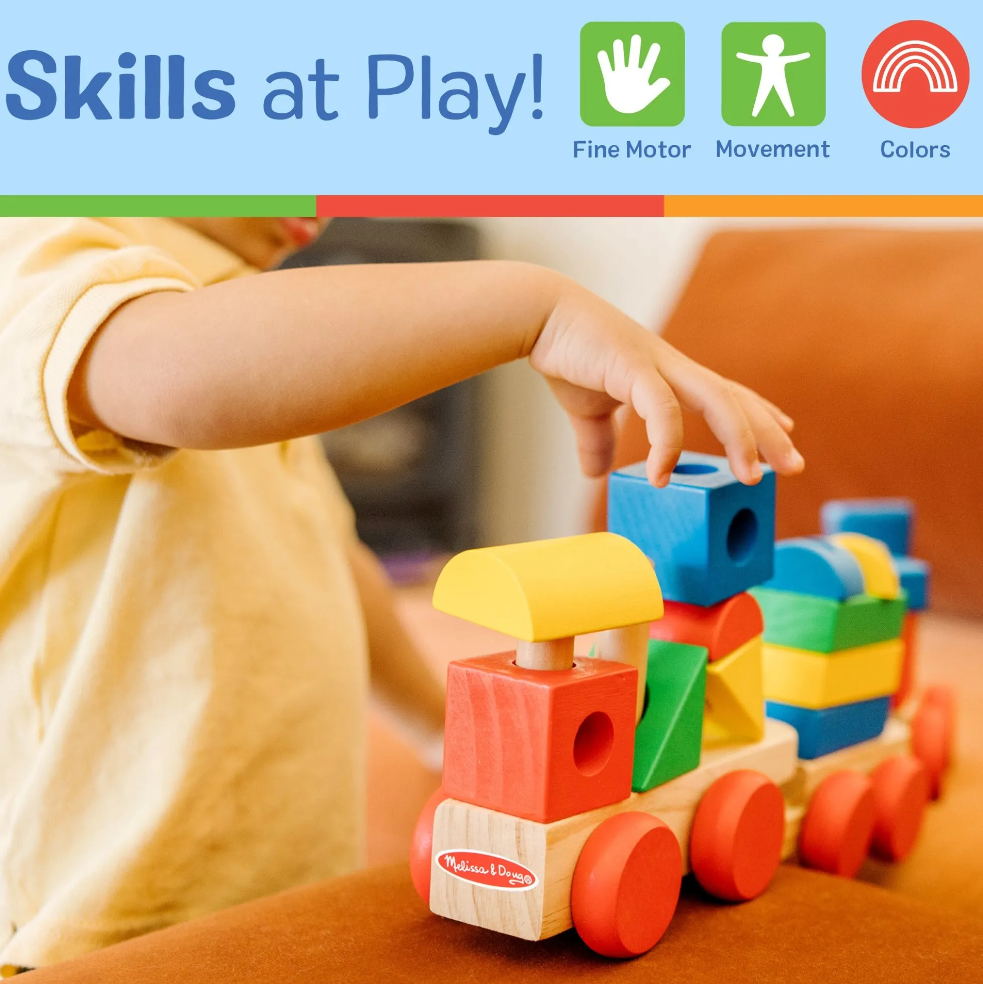 Stacking Train Toddler Toy