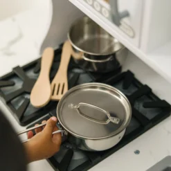 Stainless Steel Pots & Pans Play Set