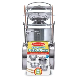 Stainless Steel Pots & Pans Play Set
