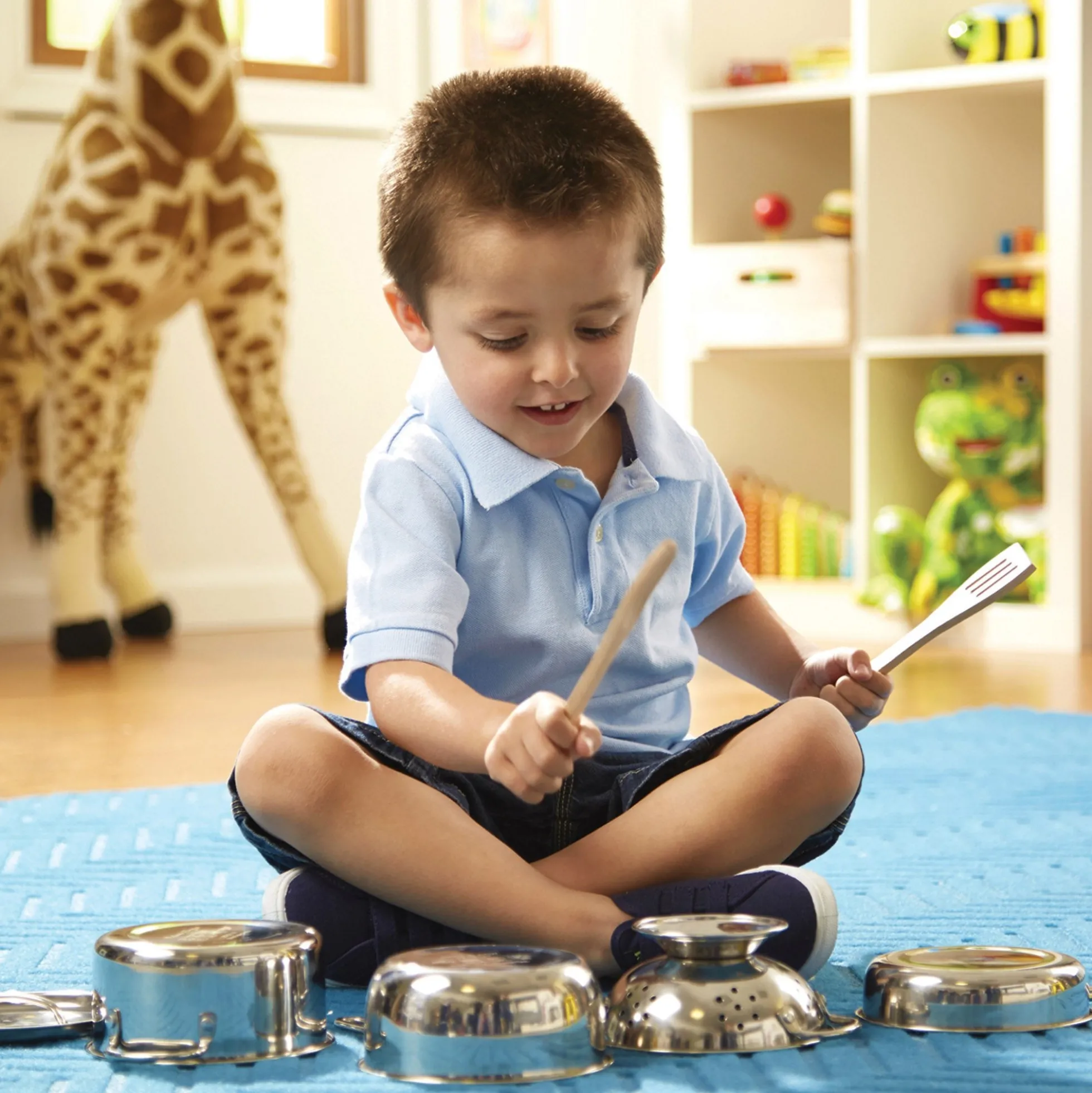 Stainless Steel Pots & Pans Play Set