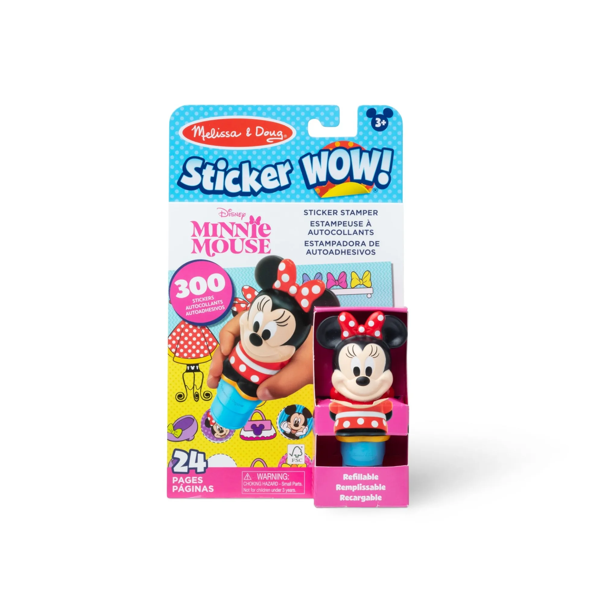 Sticker WOW! Activity Pad & Sticker Stamper - Disney's Minnie Mouse