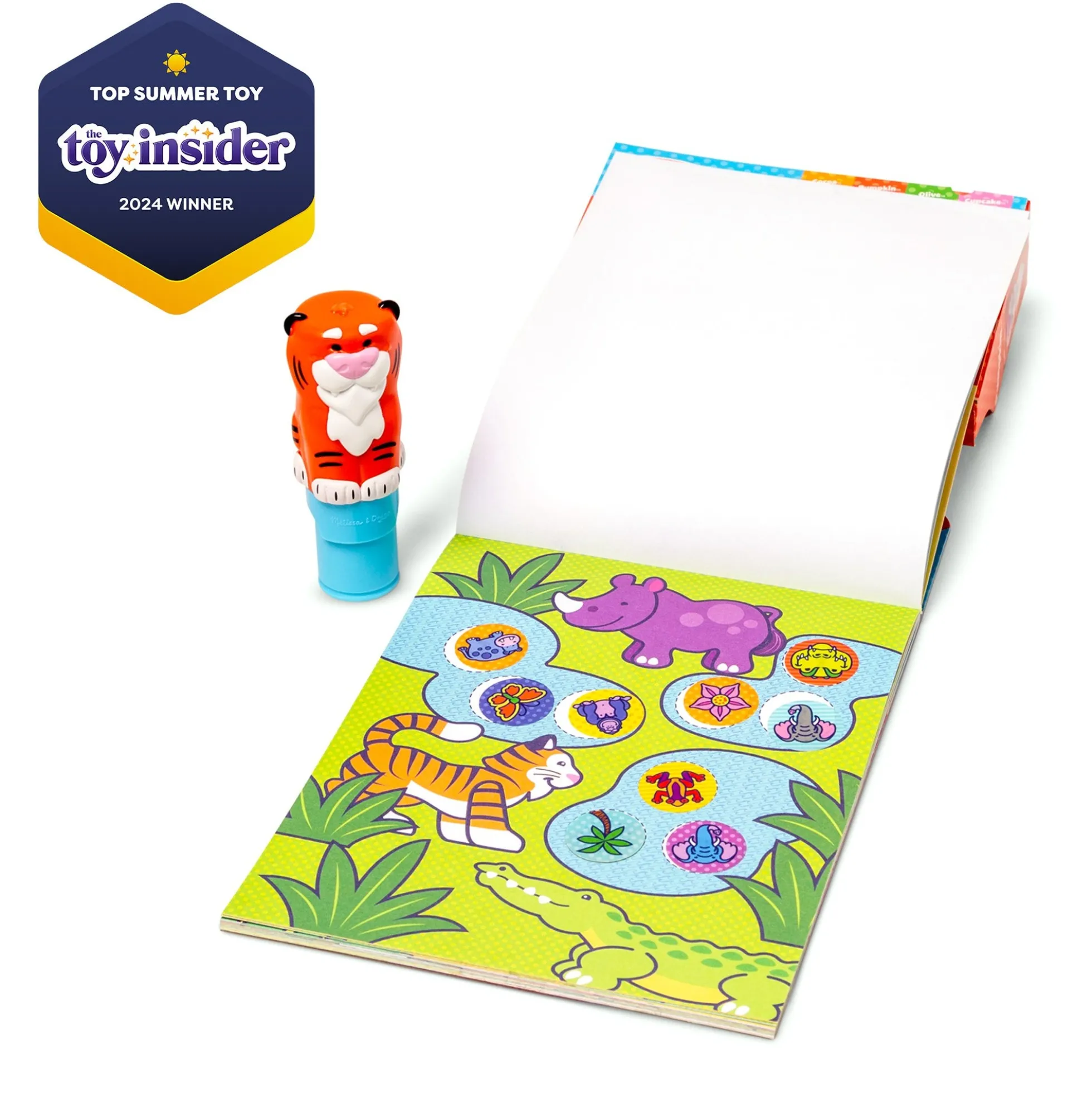 Sticker WOW!™ Activity Pad & Sticker Stamper - Tiger
