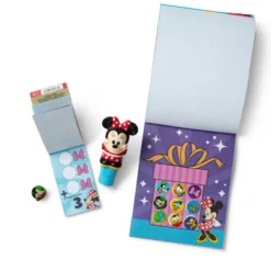 Sticker WOW!™ Disney Minnie Mouse Bundle: Activity Pad & Sticker Stamper + Mini Activity Pad and 200 Refill Stickers