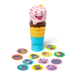 Sticker WOW!™ Ice Cream Bundle: Activity Pad & Sticker Stamper + Mini Activity Pad and 200 Refill Stickers