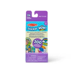 Sticker WOW!® Mini Activity Pad & Refill Stickers - Way to Go! (200+ Stickers, Stamper Not Included)