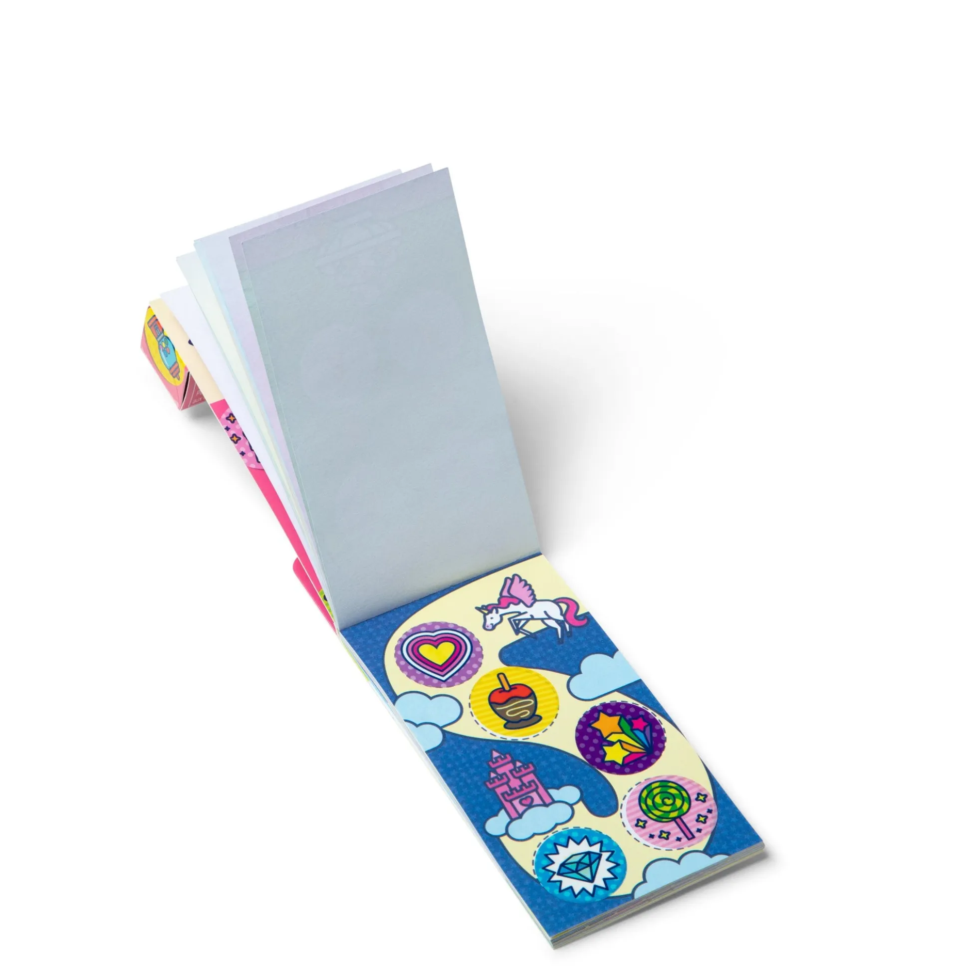 Sticker WOW!® Mini Activity Pad & Refill Stickers - Favorite Things (200+ Stickers, Stamper Not Included)