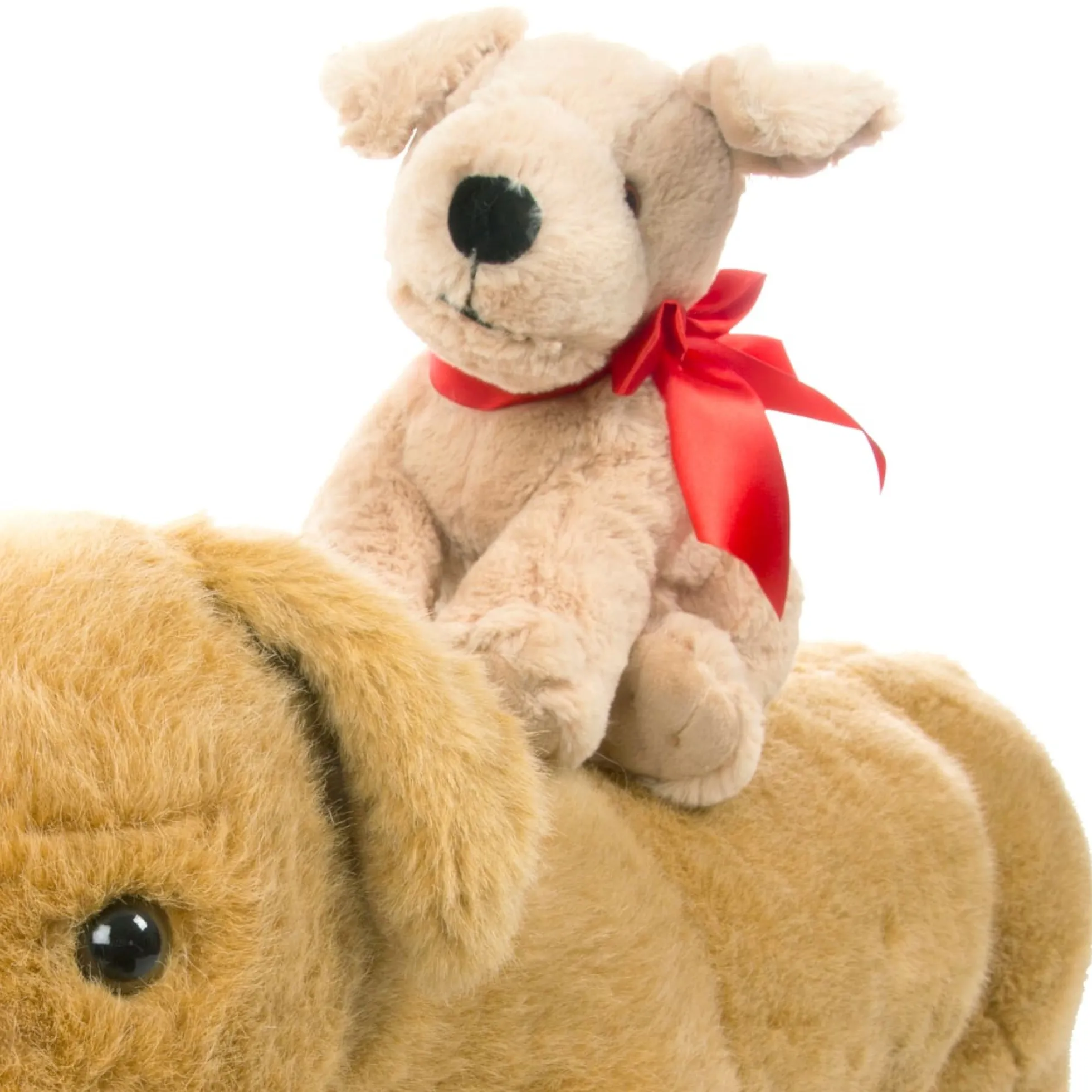 Sunny Yellow Lab Puppy Dog Stuffed Animal