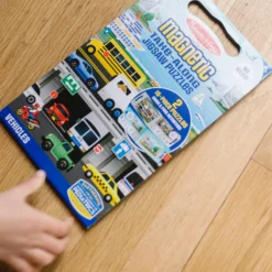 Take-Along Magnetic Jigsaw Puzzles – Vehicles