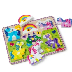 Unicorn Chunky Puzzle – 6 Pieces
