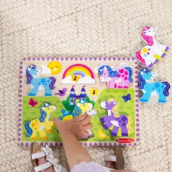 Unicorn Chunky Puzzle – 6 Pieces