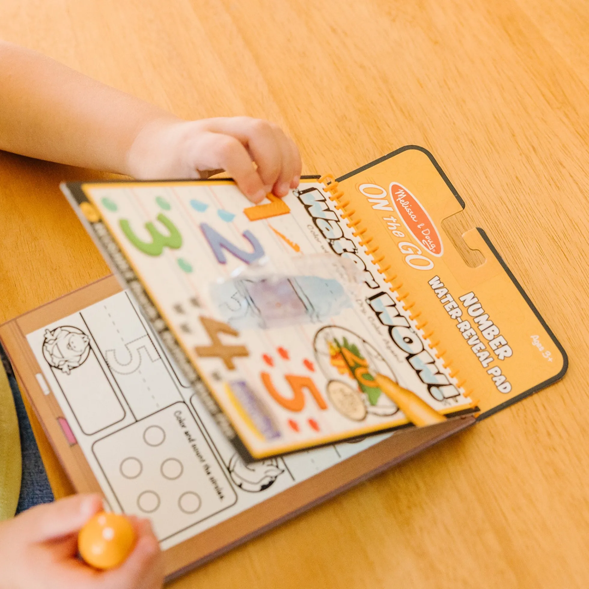 Water Wow! Water-Reveal Activity Pad - Numbers