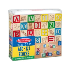 Wooden ABC/123 Blocks
