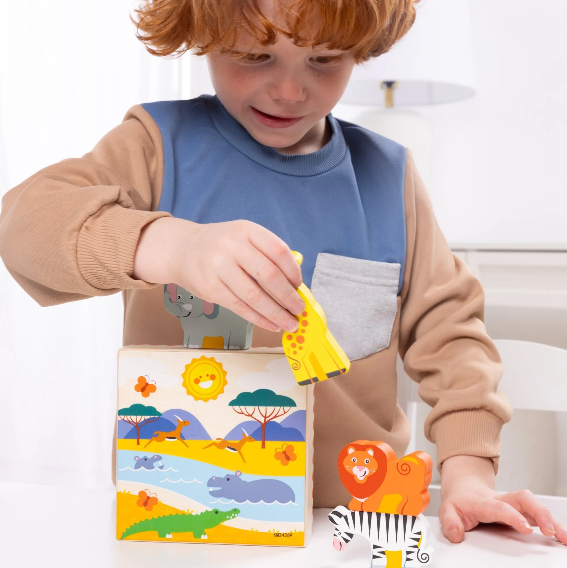Wooden Animal Matching - Safari