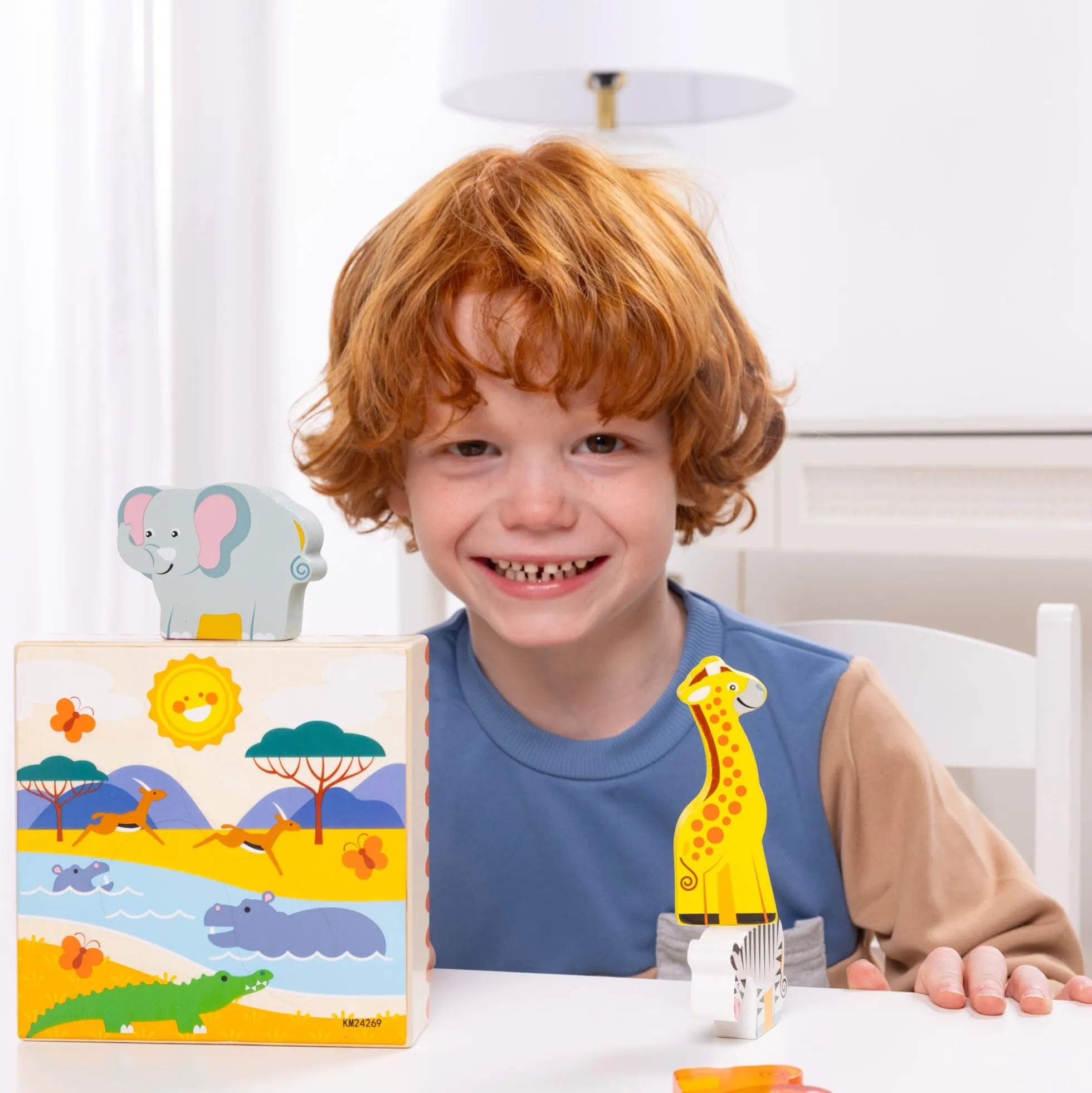 Wooden Animal Matching - Safari