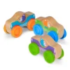 Wooden Animal Stacking Cars