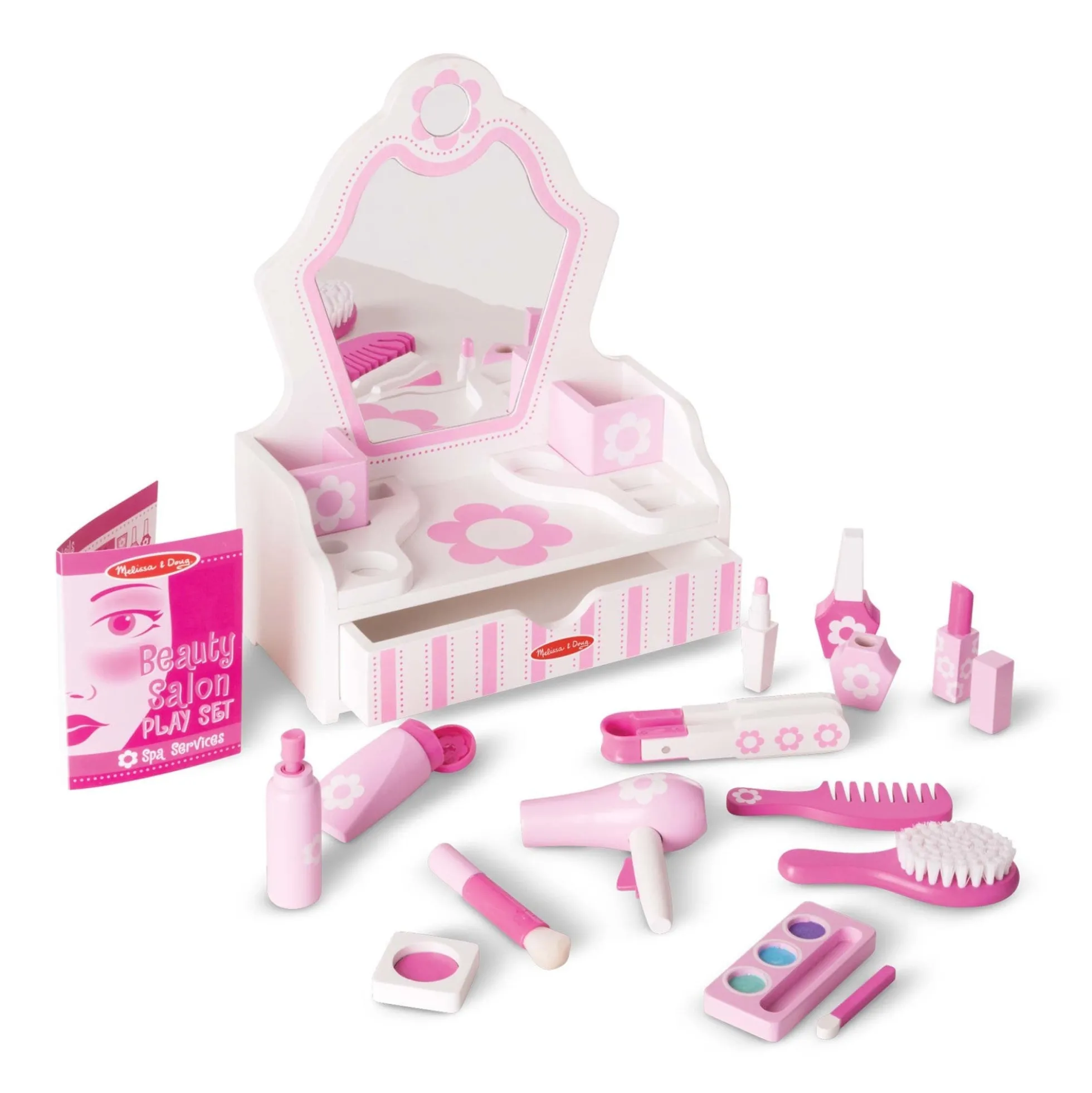 Wooden Beauty Salon Play Set