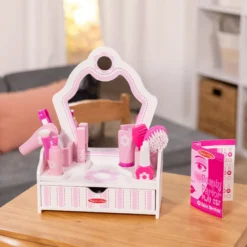 Wooden Beauty Salon Play Set