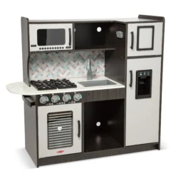 Wooden Chef's Kitchen - Charcoal