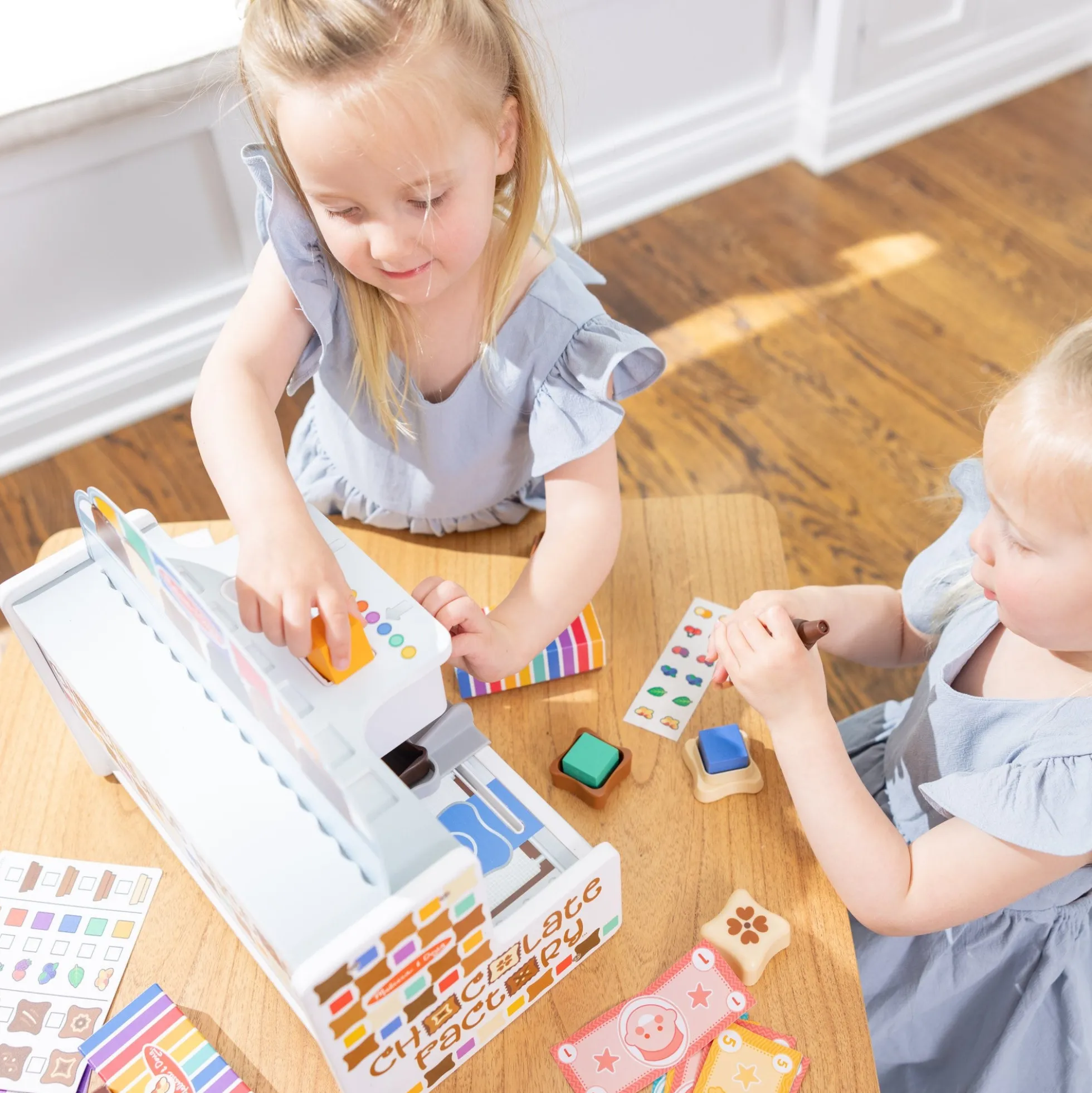 Wooden Chocolate Factory Play Set