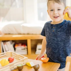 Wooden Cutting Fruit Play Food