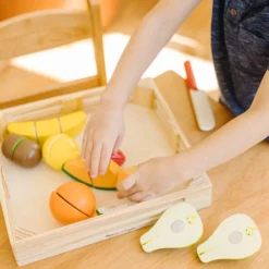 Wooden Cutting Fruit Play Food