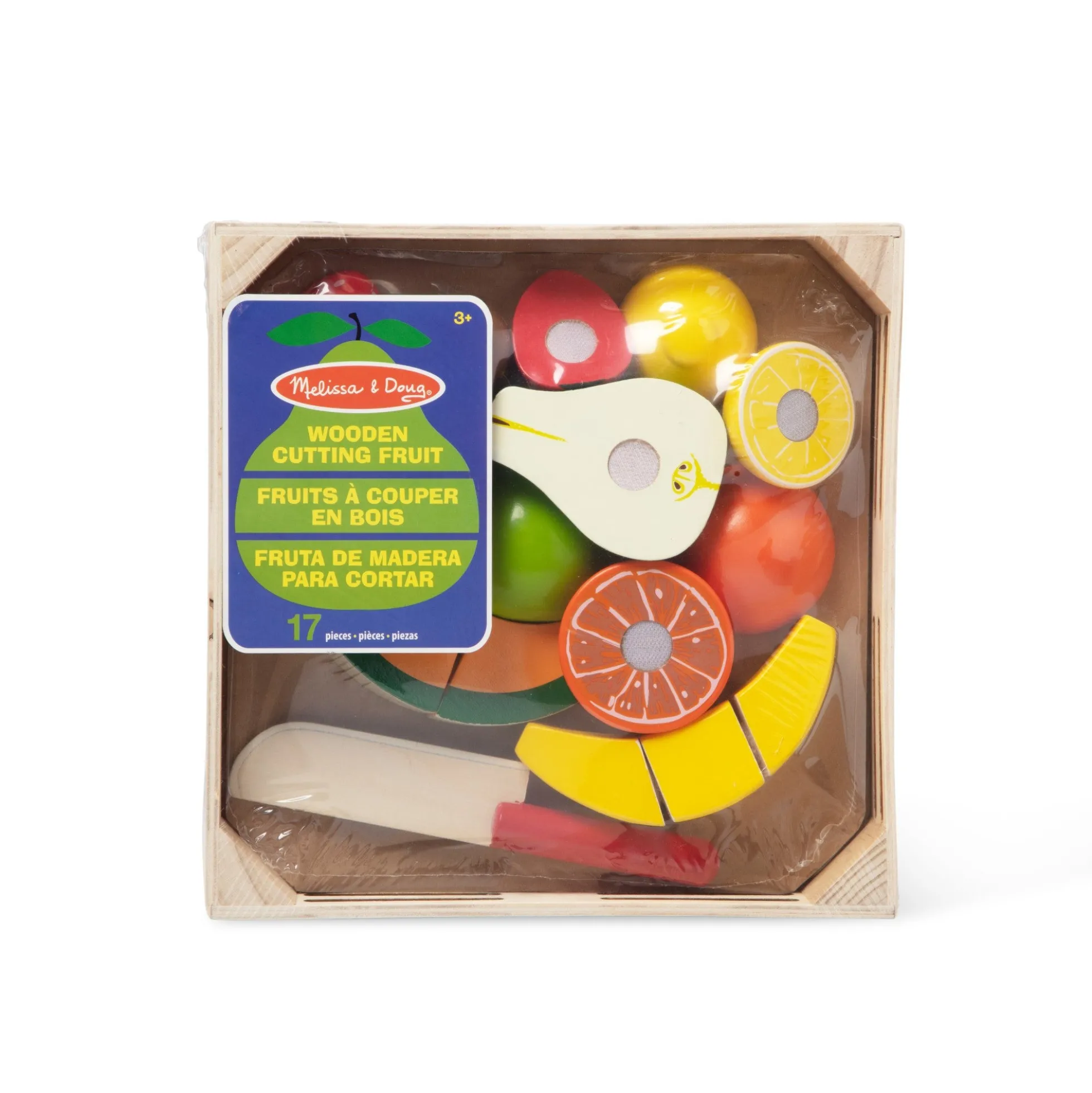 Wooden Cutting Fruit Play Food