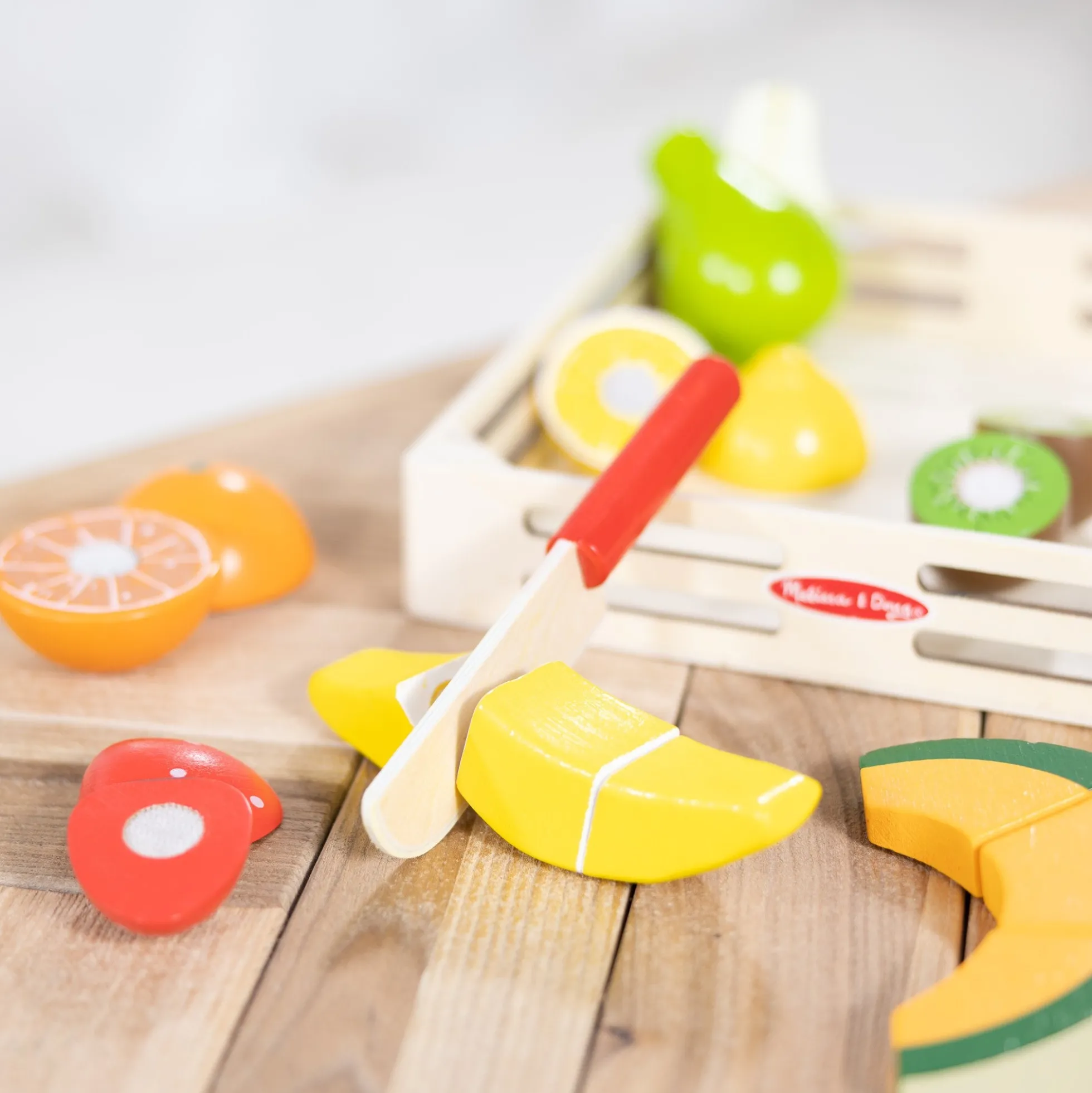 Wooden Cutting Fruit Play Food