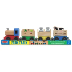 Wooden Farm Train