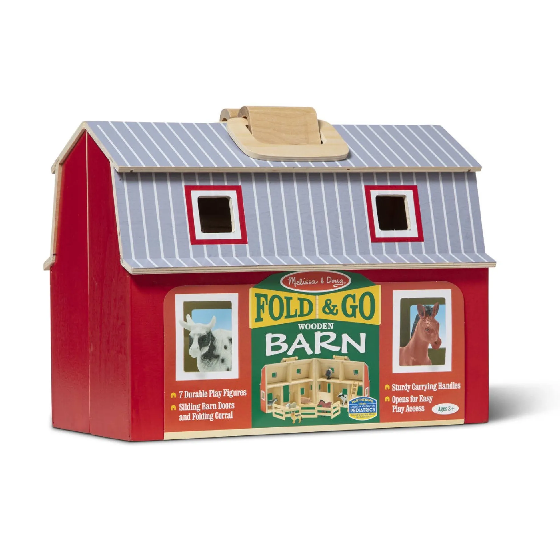 Wooden Fold & Go Barn