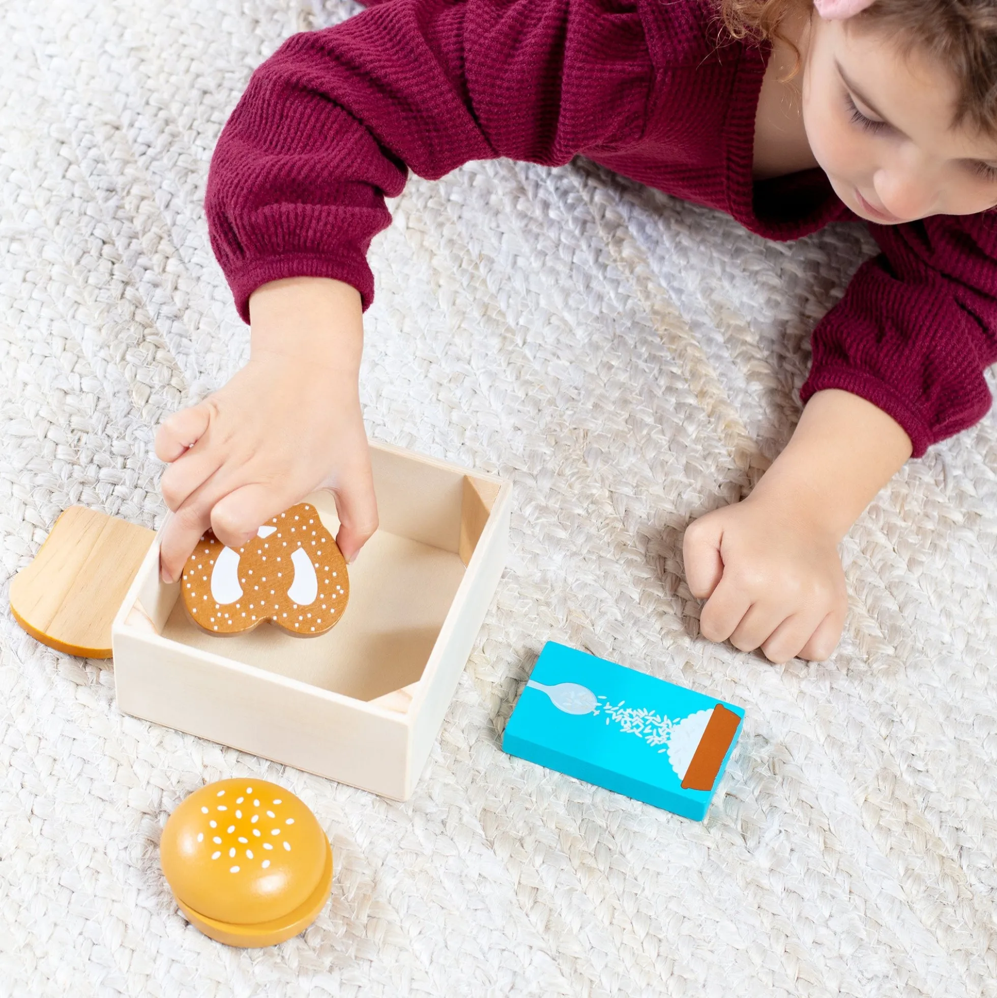 Wooden Food Groups Play Set – Grains