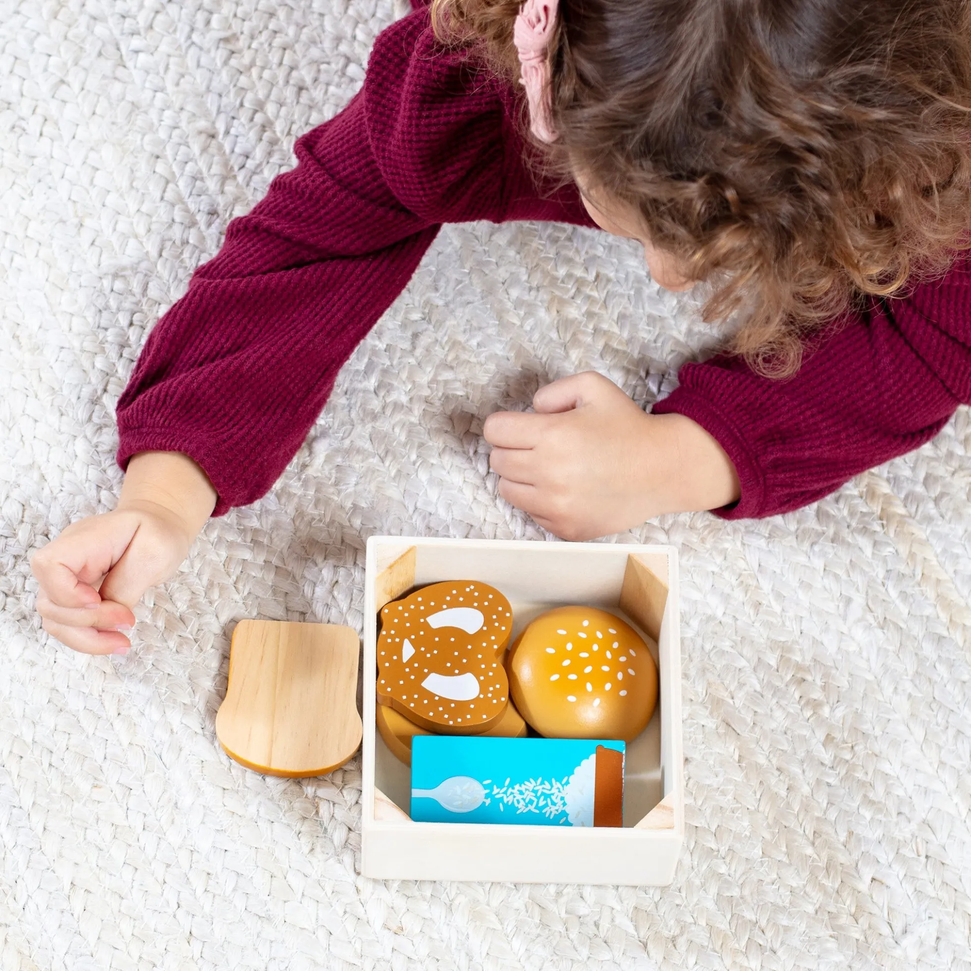 Wooden Food Groups Play Set – Grains