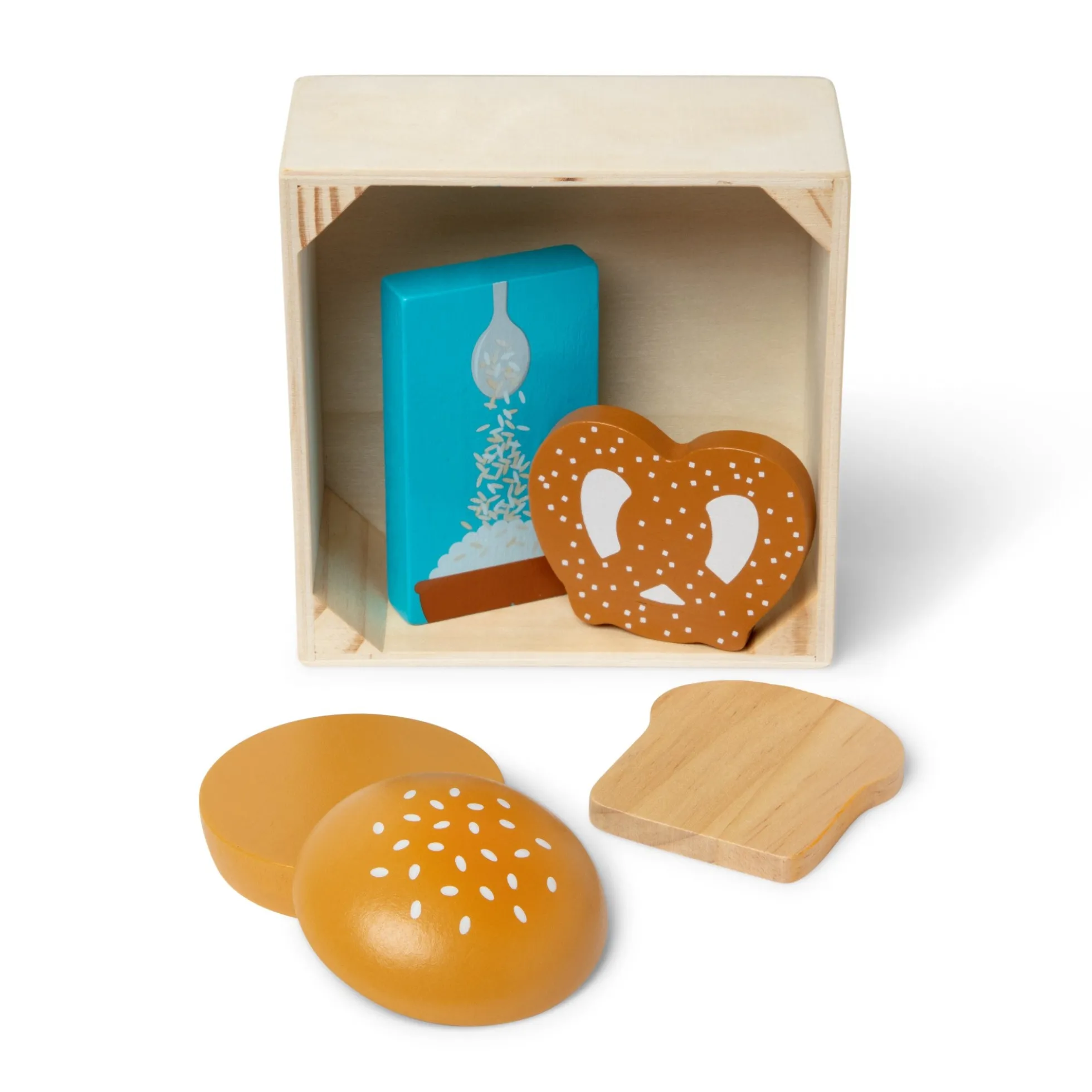 Wooden Food Groups Play Set – Grains