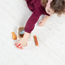 Wooden Food Groups Play Set – Protein