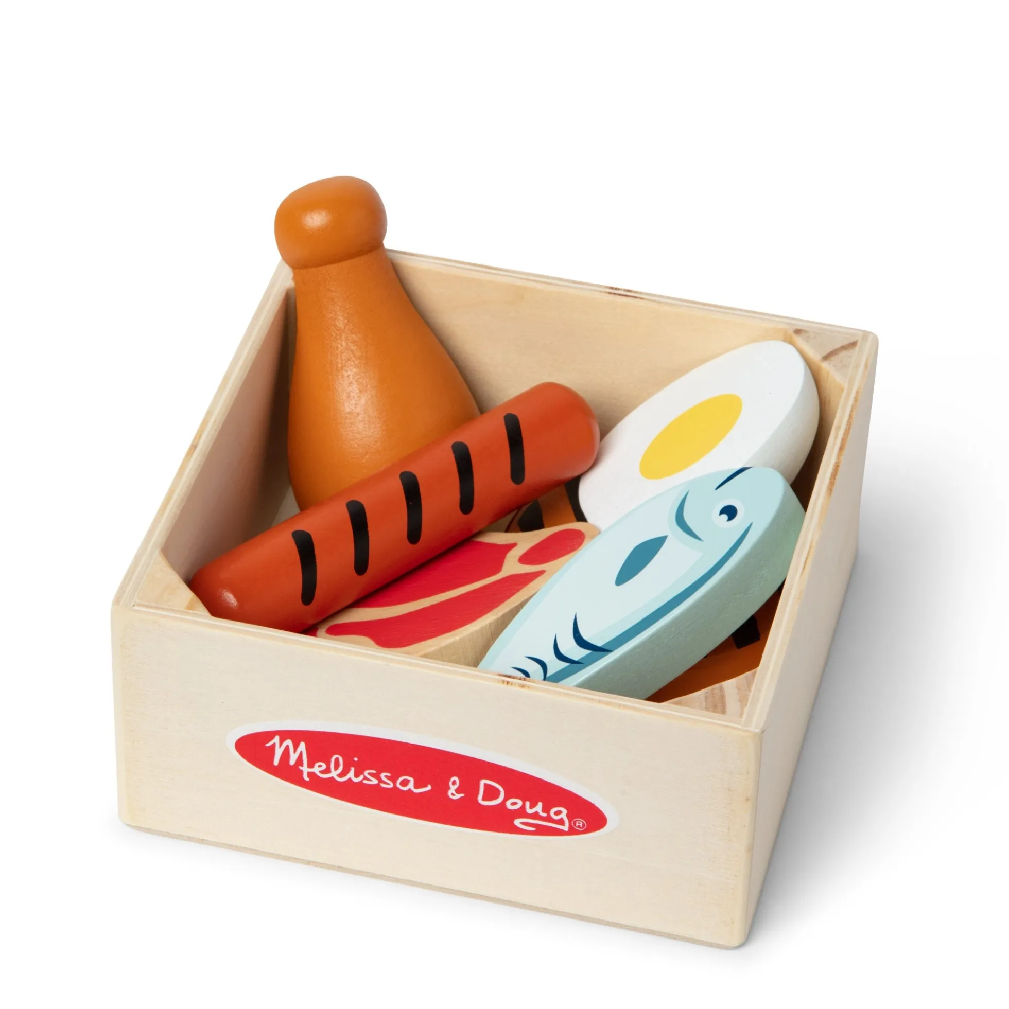 Wooden Food Groups Play Set – Protein