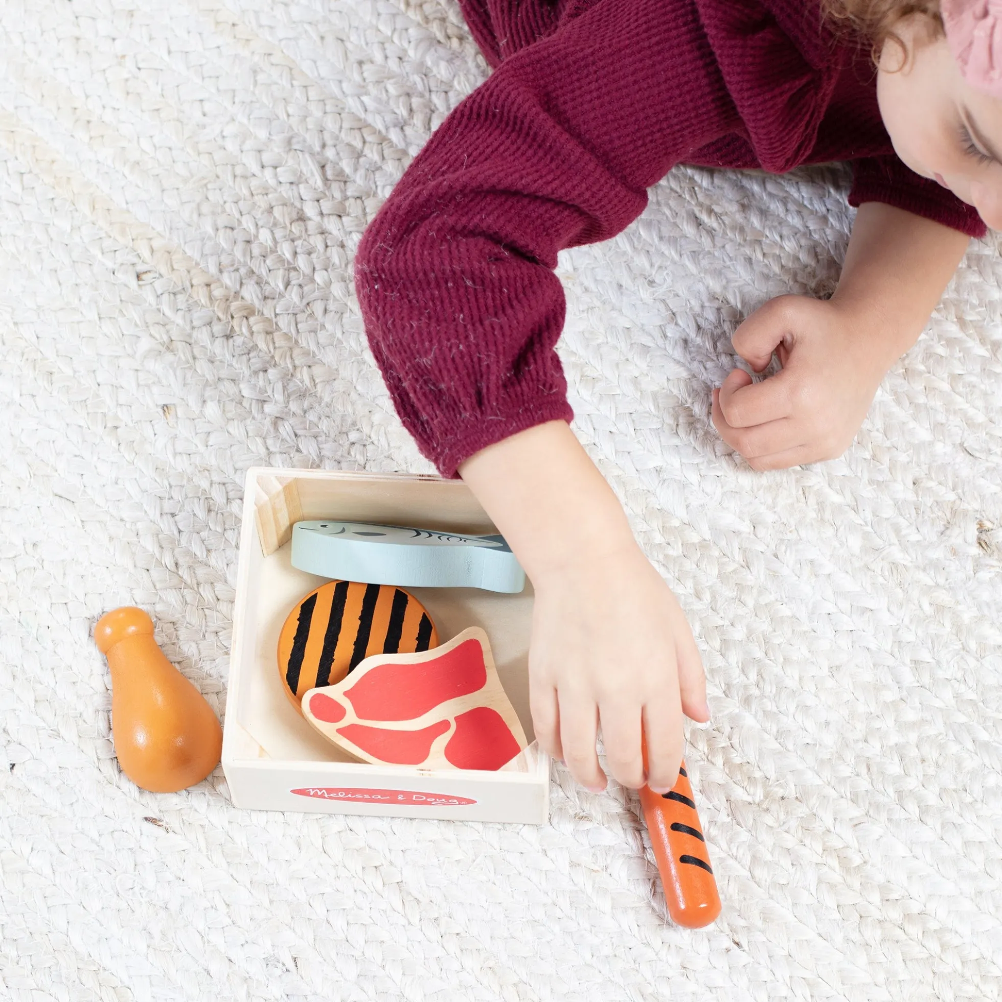 Wooden Food Groups Play Set – Protein