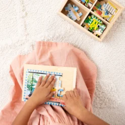 Wooden Jigsaw Puzzles in a Box - Pets