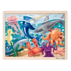 Wooden Jigsaw Puzzle - Under the Sea - 24 Pieces