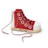 Wooden Lacing Shoe