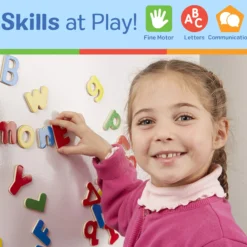 Wooden Letter Alphabet Magnets