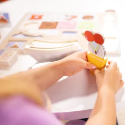 Wooden Magnetic Ice Cream Puzzle & Play Set - 16 Pieces