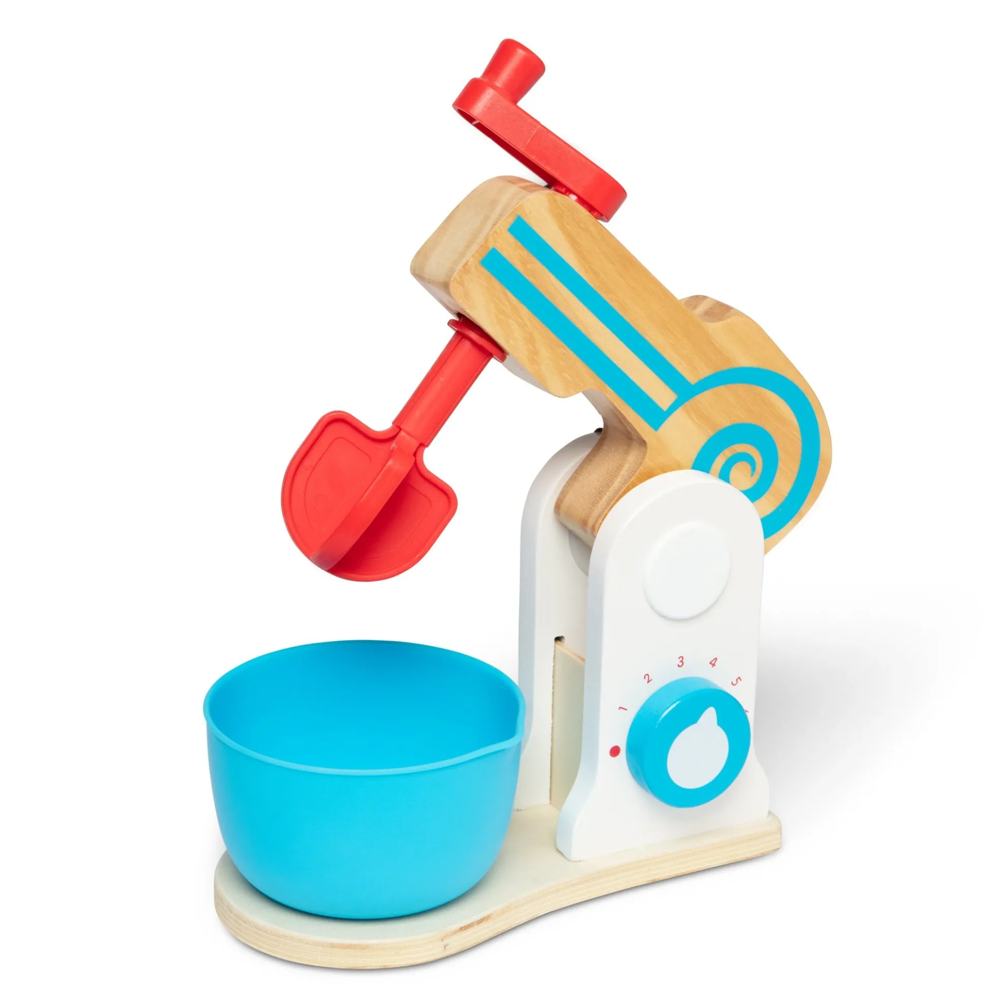 Wooden Make-a-Cake Mixer Set
