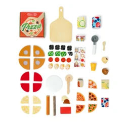 Wooden Pizza Food Truck Activity Center