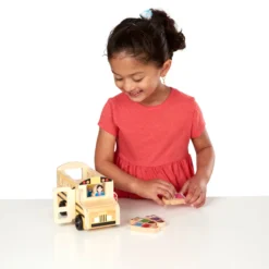 Wooden School Bus