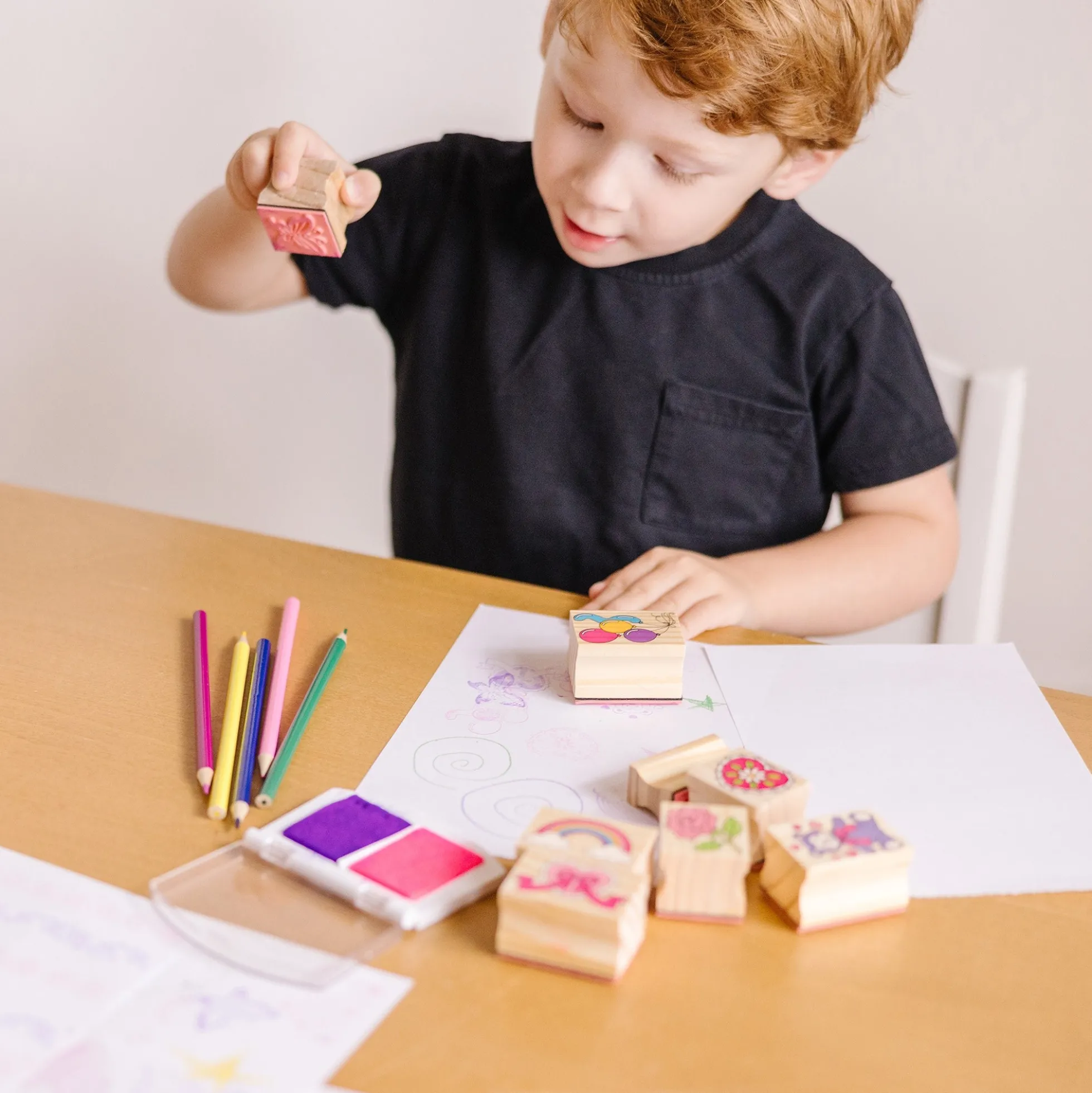 Wooden Stamp Set - Friendship