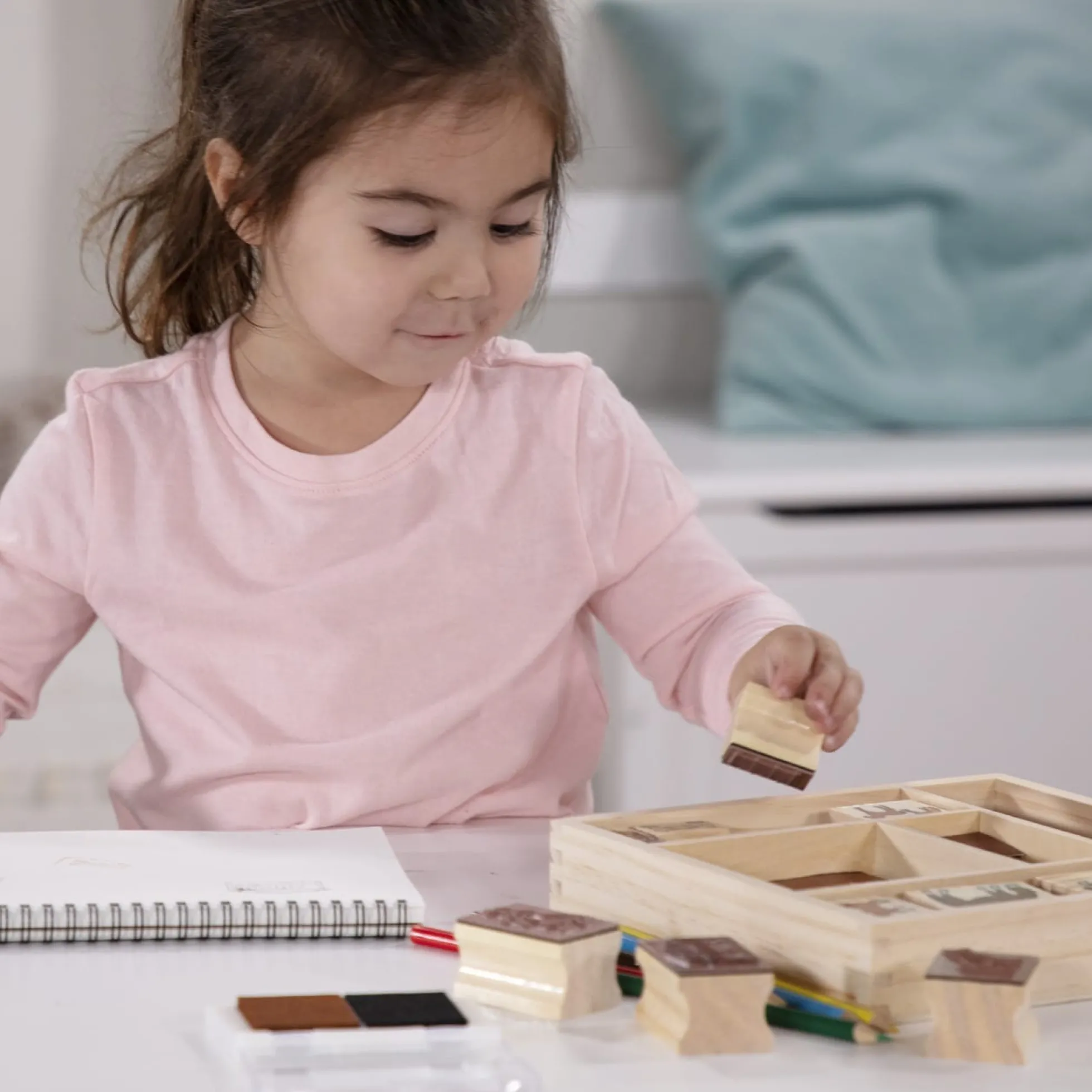 Wooden Stamp Set - Horses