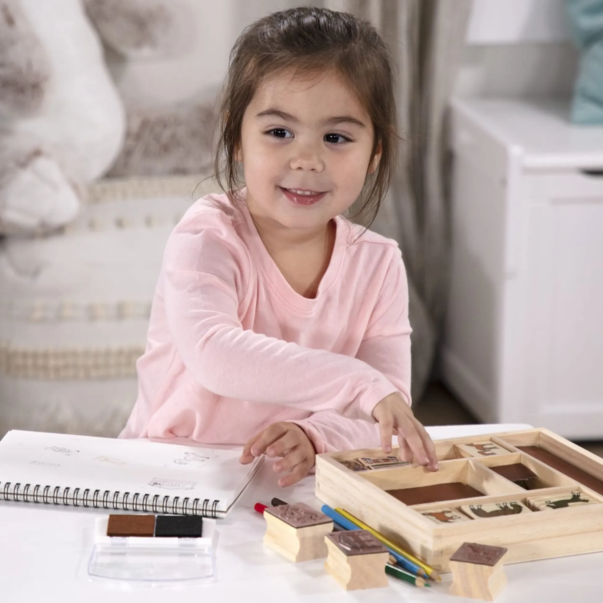 Wooden Stamp Set - Horses