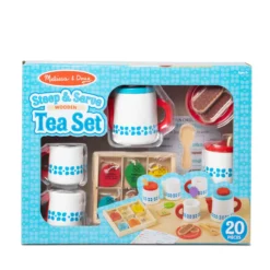 Wooden Steep & Serve Tea Set