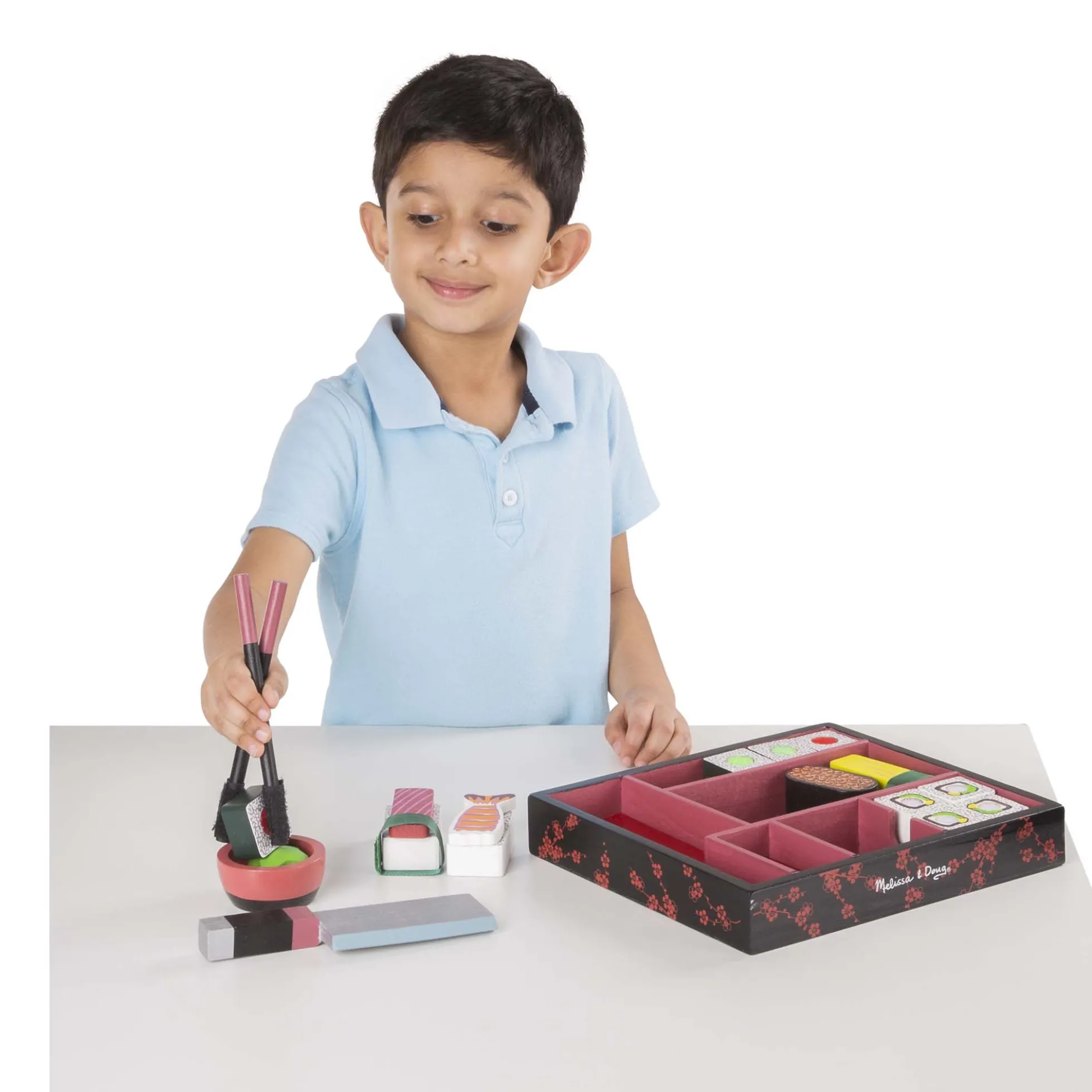 Wooden Sushi Slicing Play Set