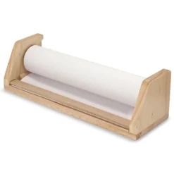 Wooden Tabletop Paper Roll Dispenser